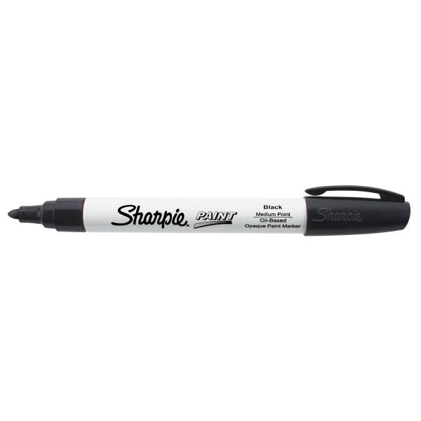 Sharpie Black Medium Point Oil-Based Opaque Paint Marker