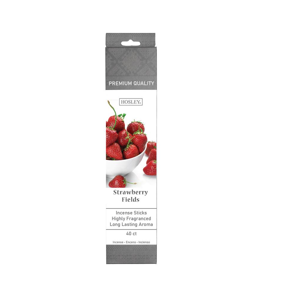 Hosley Incense Sticks Strawberry (40 Ct)