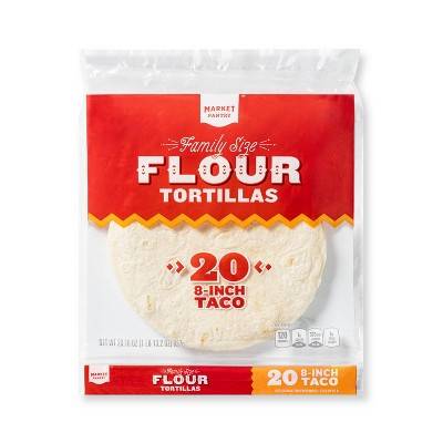 Market Pantry Flour Tortillas (20 ct)