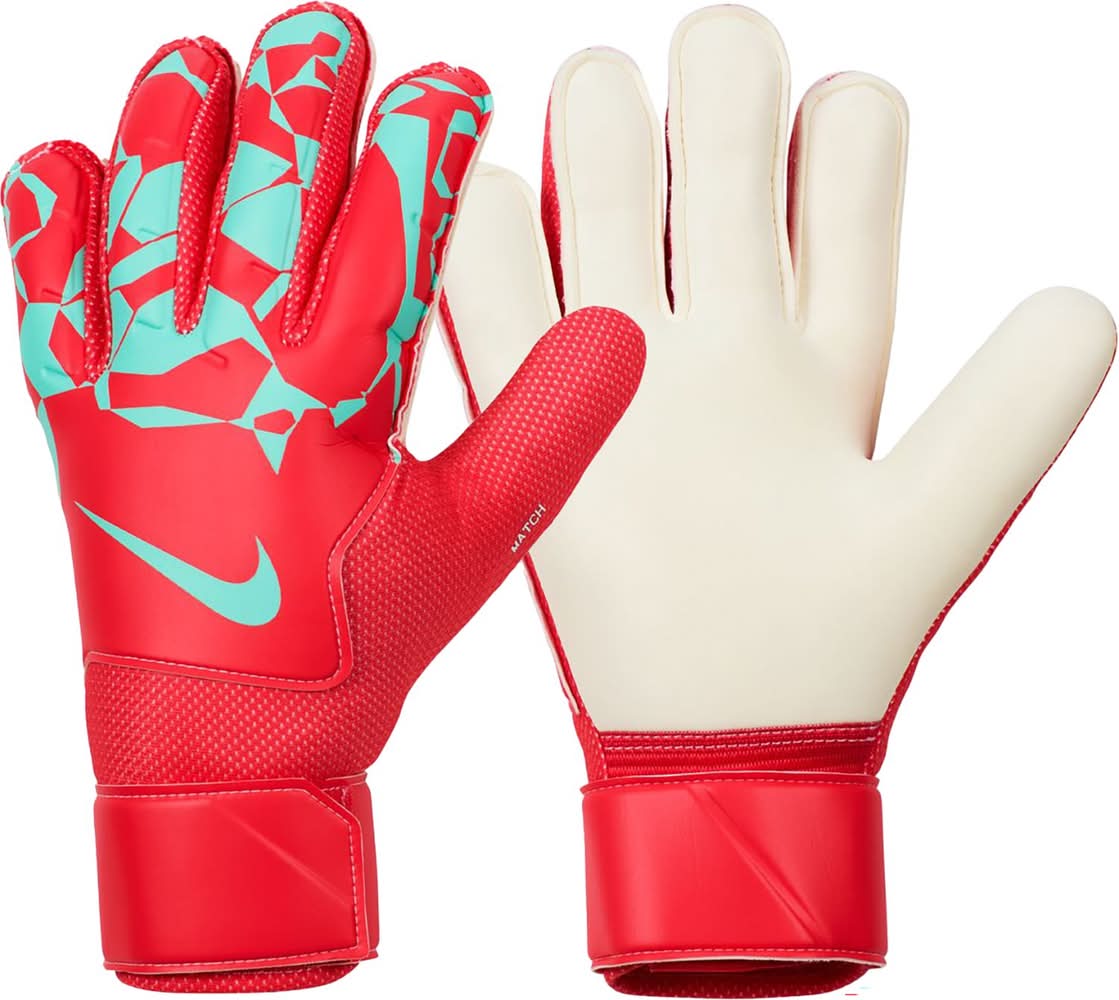 Nike Adult Match Soccer Goalkeeper Gloves (Ember Glow, 8)