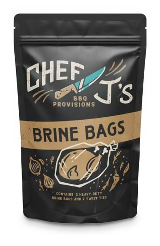 Chef J'S Bbq Provisions Clear Hppe Brine Bag 3 Gal