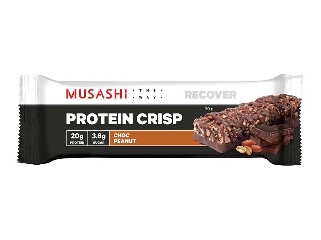 Musashi Crisp Chocolate Peanut 60g