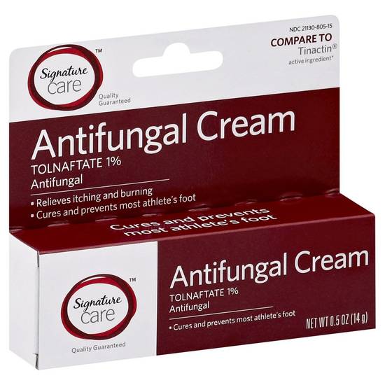 Signature Care Antifungal Cream Tolnaftate 1% (0.5 oz)