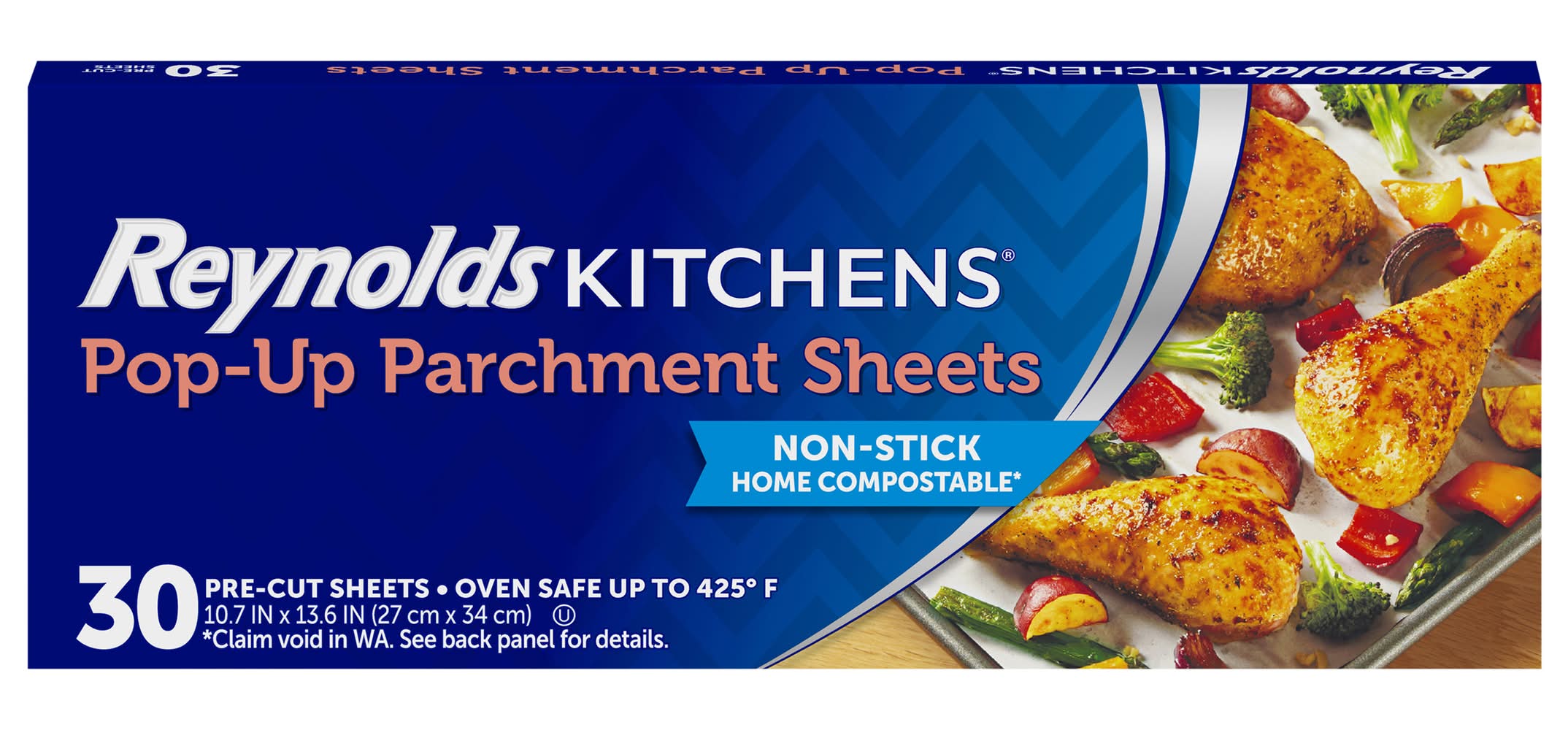 Reynolds Kitchens Pre-Cut Pop-Up Parchment Sheets