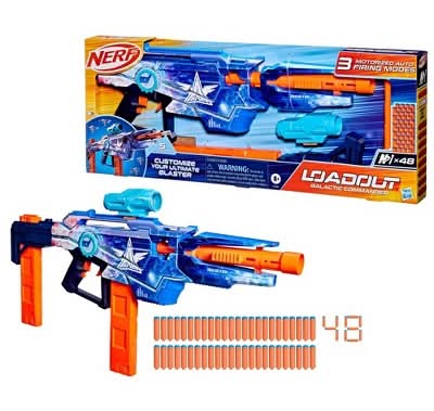 Nerf Loadout Galactic Commander Blaster Toy Weapon
