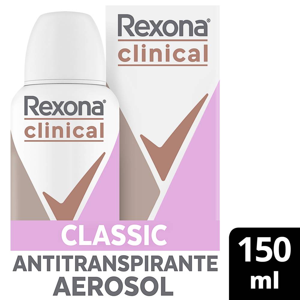 Rexona · Desodorante antitranspirante clinical expert (150 ml)