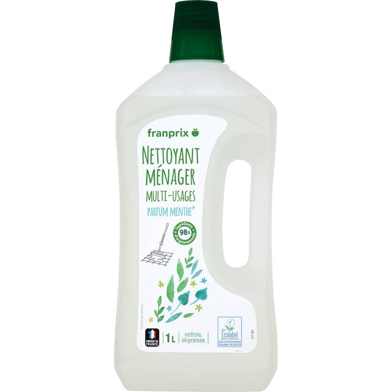 Franprix - Nettoyant ménager multi usages bio ecolabel (menthe)