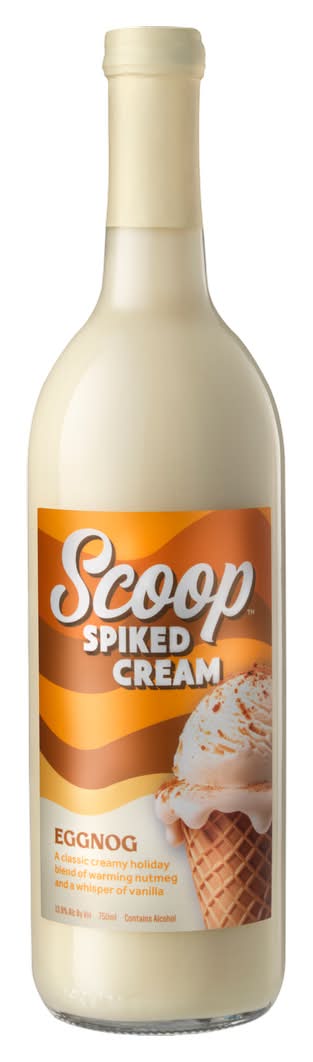 Scoop Spiked Cream, Egg Nog (750 ml)