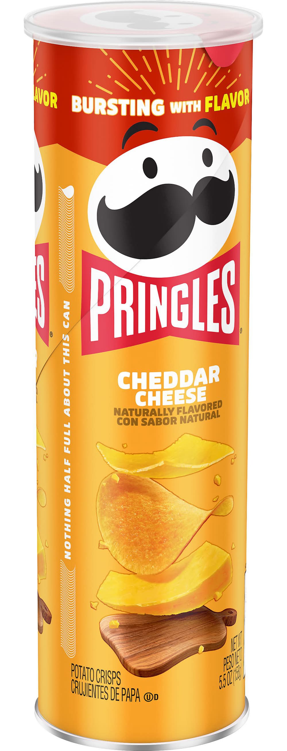 Pringles Cheddar Cheese Potato Crisps (5.5 oz)