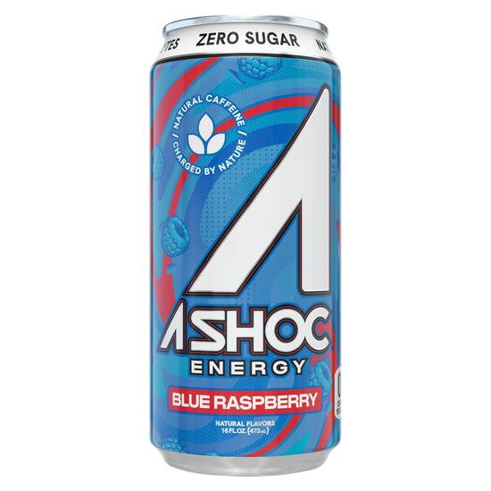 A Shoc Blue Raspberry Performance Energy Drink (16 fl oz)