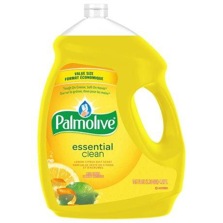 Palmolive Essential Clean Liquid Dish Soap Lemon Citrus Zest Scent (4.27 L)