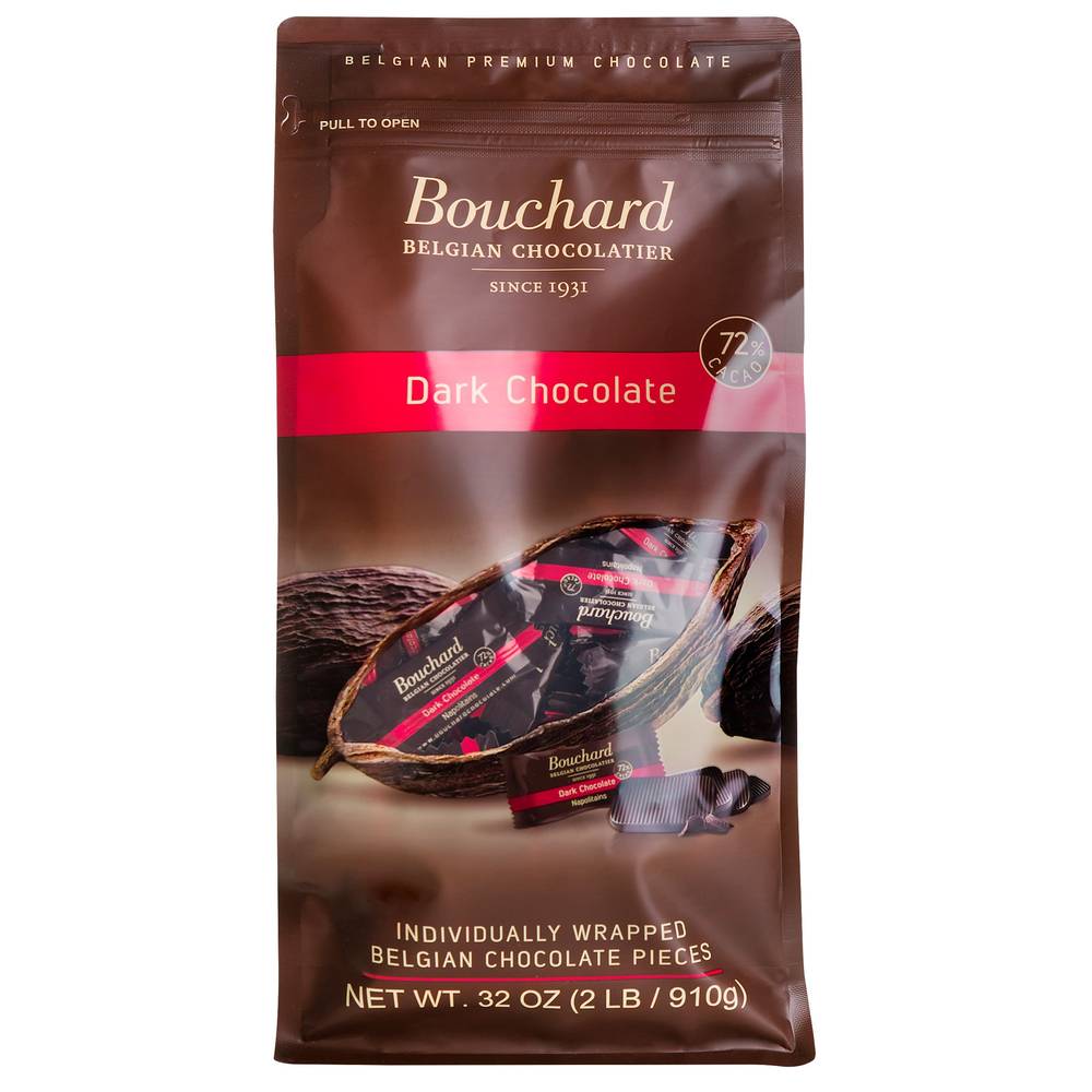 Bouchard Belgian Dark Chocolate, 32 oz