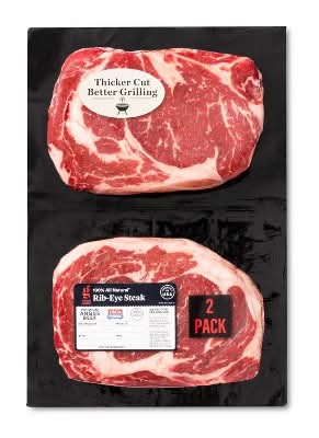 USDA Choice Angus Beef Ribeye Family Pack - 1.24-2.27 lbs - price per lb - Good & Gather™