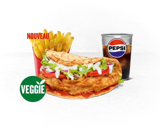 MENU CRISPY SANDWICH VEGGIE