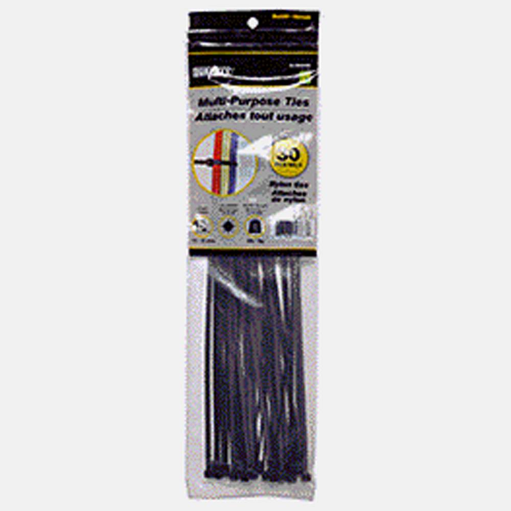 Duramax Multi-Purpose Ties (black) (30 ct)