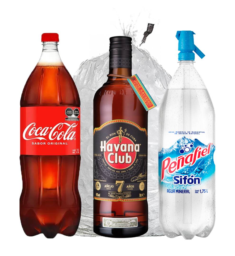 Combo Peñafiel Agua Mineral Sifón 1.75 L - Havana 7