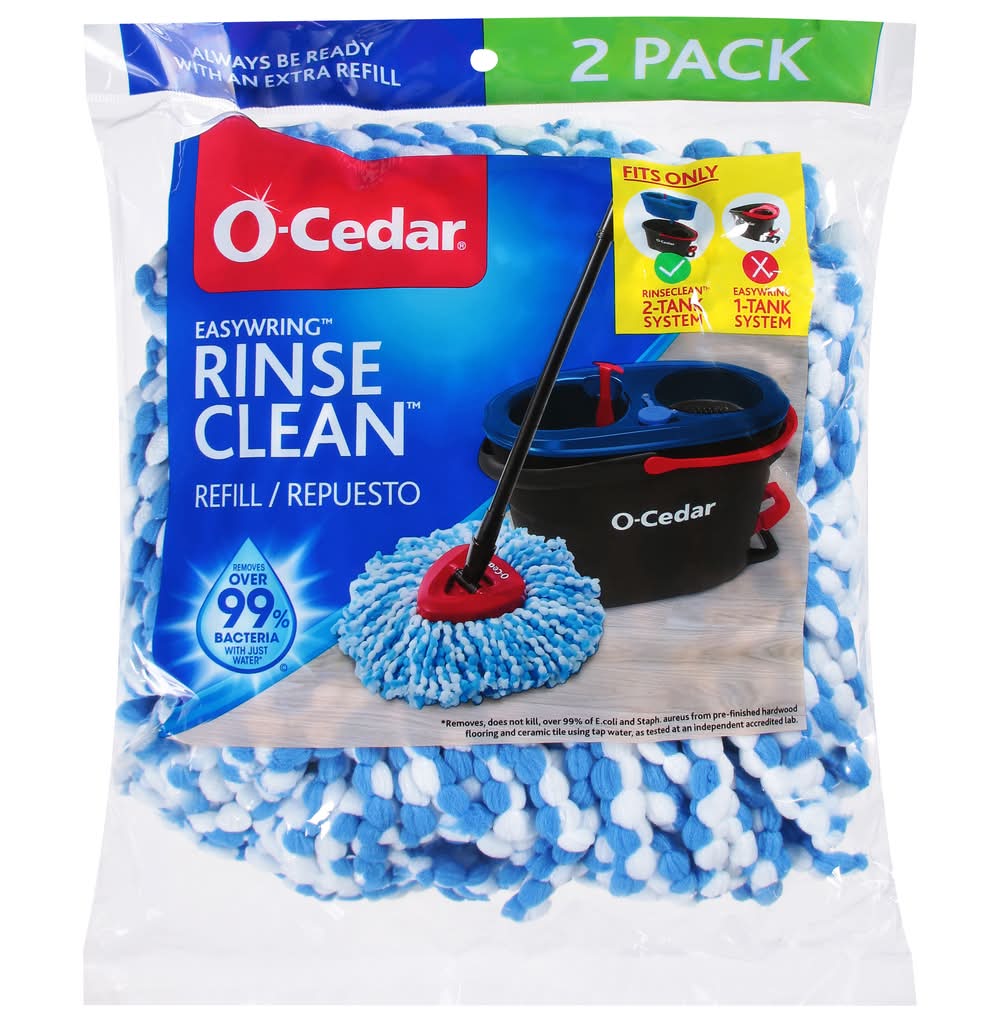 O-Cedar Rinse Clean Easywring Refill (2 ct)