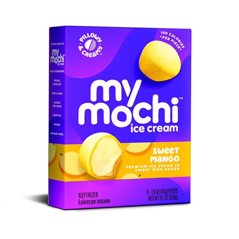 My Mochi Sweet Mango Ice Cream (7.5 oz, 6 ct)