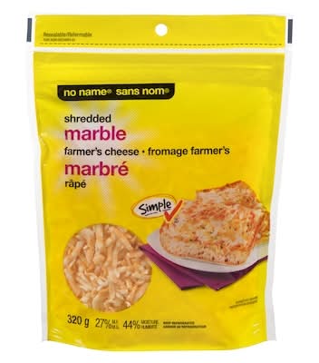 No Name Shredded Marble Farmer's Cheese (320 g)