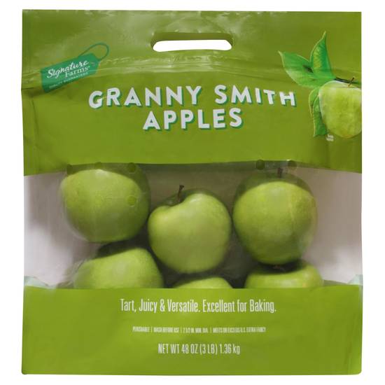 Signature Farms Juicy & Versatile Tart Granny Smith Apples