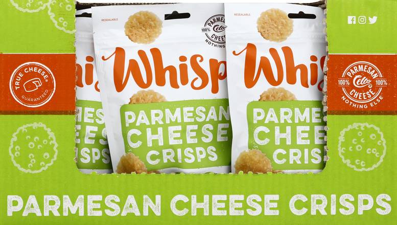 Whisps Crisps (parmesan cheese)