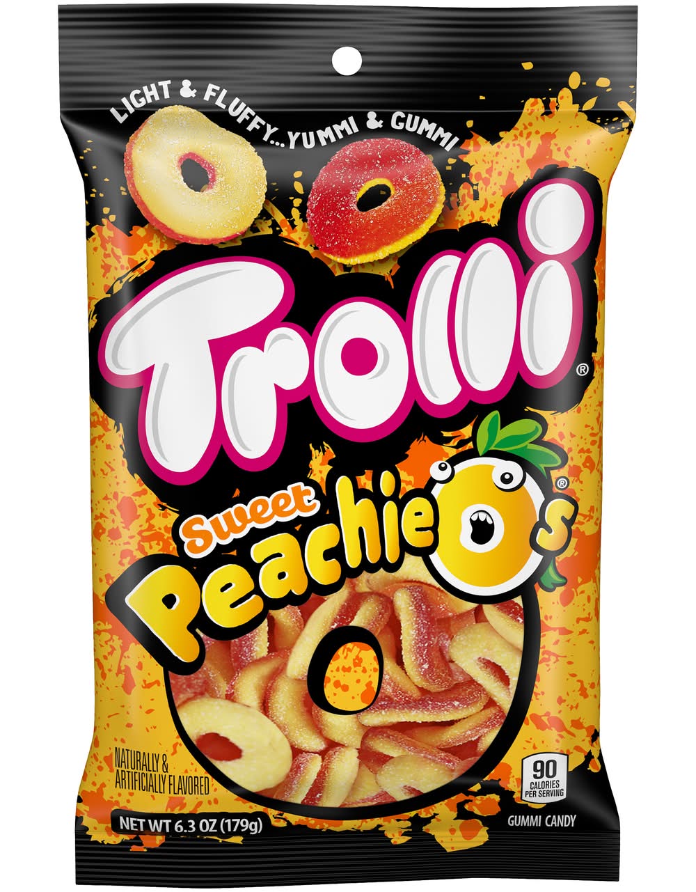 Trolli Gummi Candy, Sweet Peachie (6.3 oz)