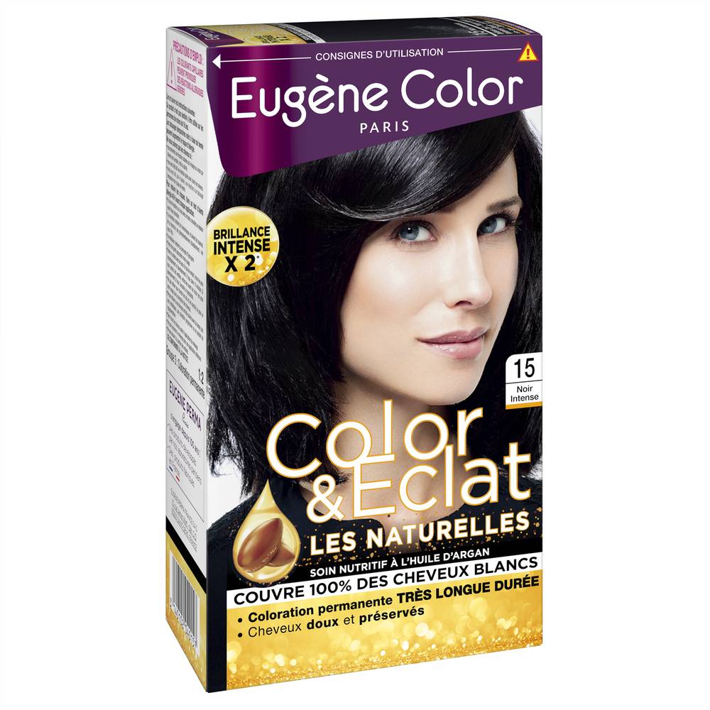 Eugène Color - Coloration permanente noir 15 (163g)