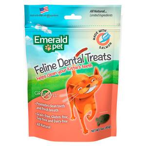Emerald pet premios dentales para gato (salmón)