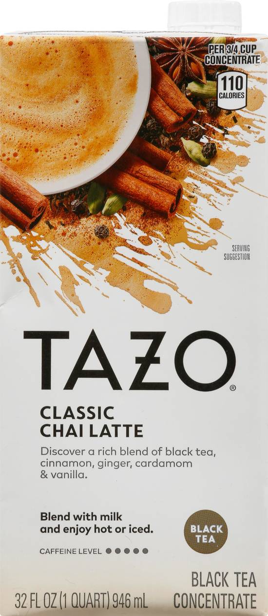 Tazo Classic Chai Latte Black Tea Concentrate (32 fl oz)