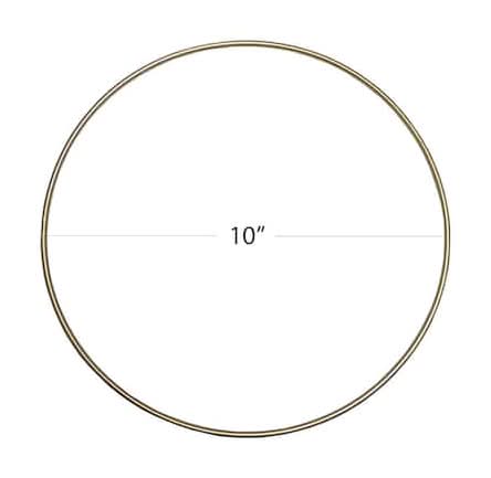 Ashland Gold Metal Wire Floral Hoop