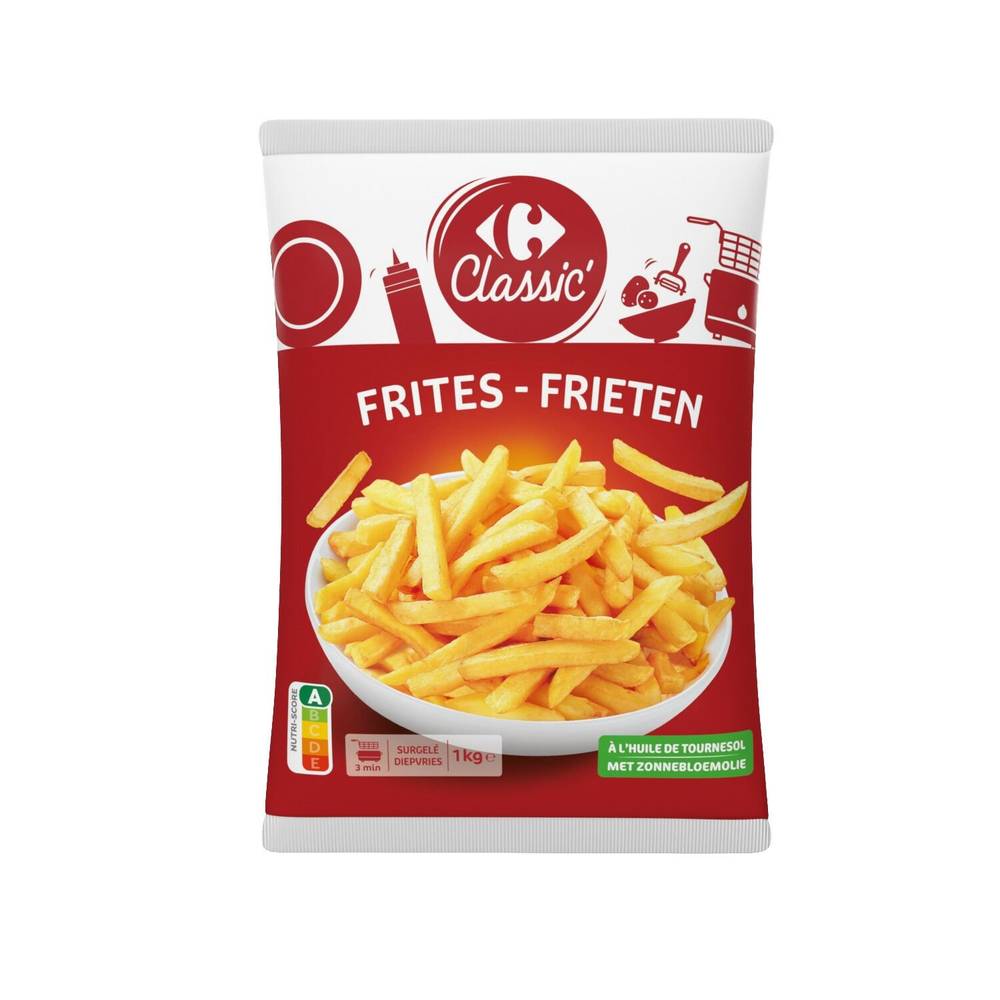 Frites CARREFOUR CLASSIC' - le sachet d'1Kg