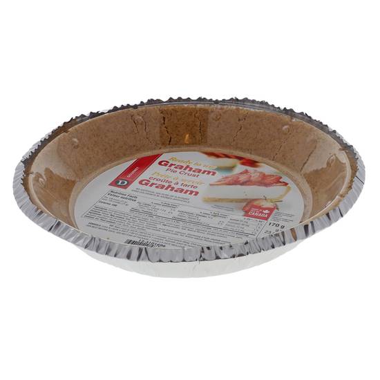 D Gourmet Graham Pie Crust (170g)