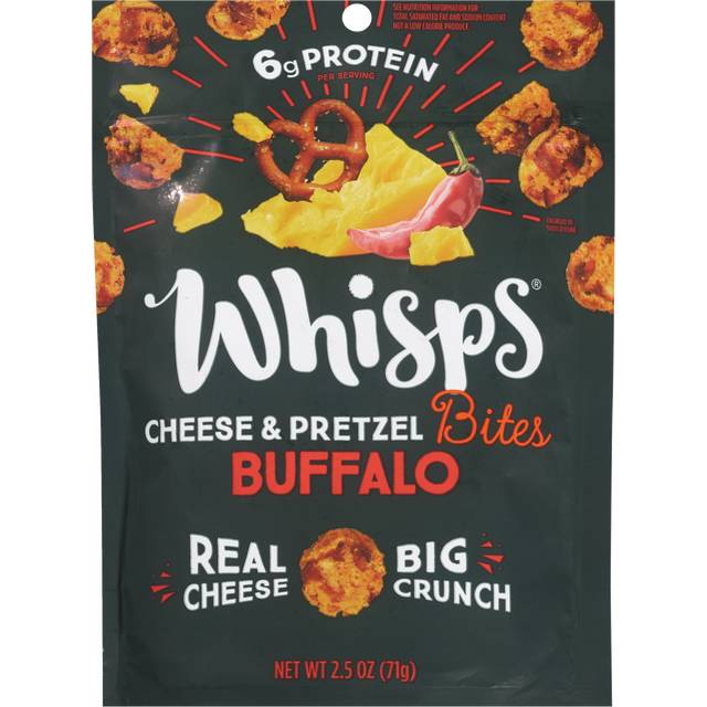 Whisps Bufflao Cheddar Cheese & Pretzel Bites