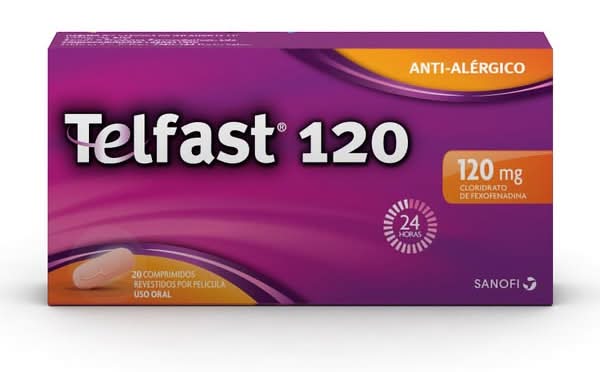 Telfast 120mg emb. 20 comprimidos