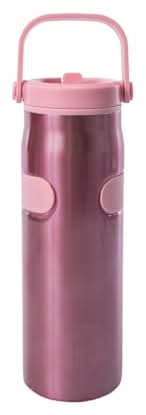 Hydrachug Metallic Water Sipper 32oz Pink