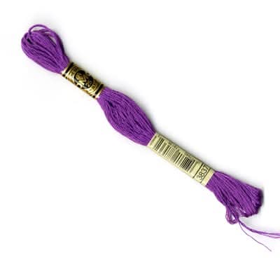 Dmc 117 6 Strand Cotton Embroidery Floss, Purple