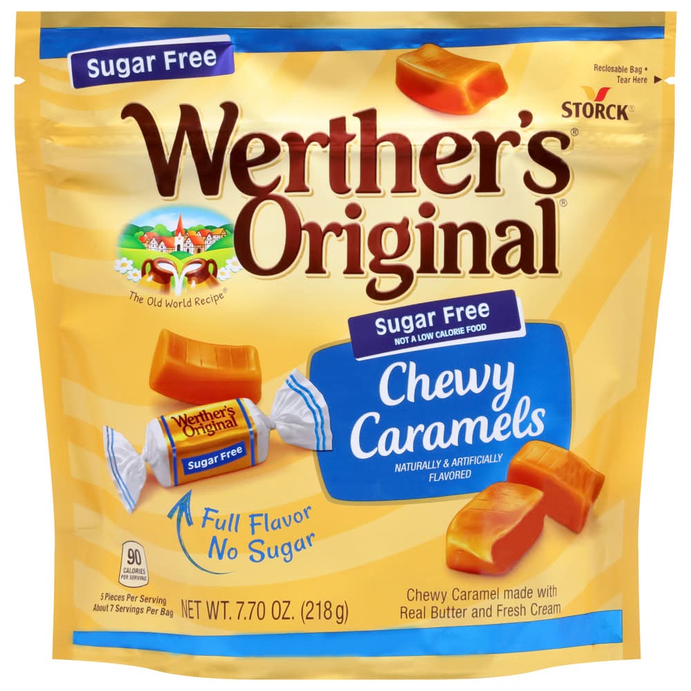 Werther's Original Sugar Free Chewy Caramel (7.7 oz)