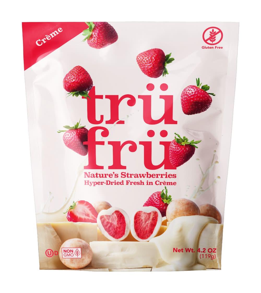 Trü Frü Hyper-Dried in Crème Nature's Strawberries (4.2 oz)