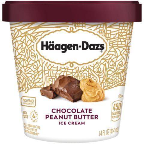 Haagen Dazs Chocolate Peanut Butter 14oz