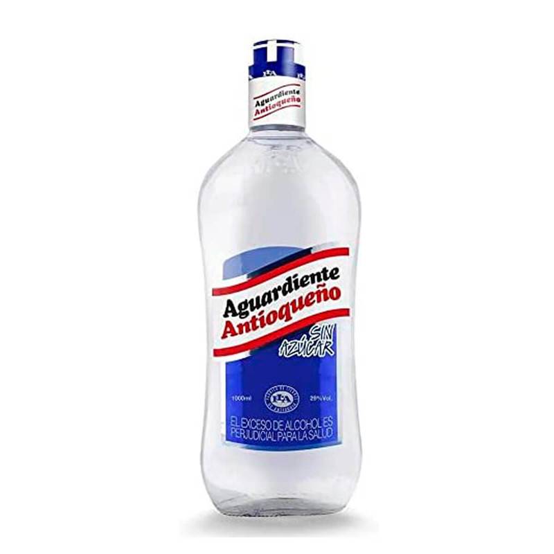 Aguardiente Antioqueño Azul - 1000Ml