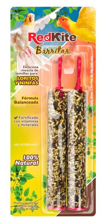 Red kite · Barritas de semilla para lorito y ninfa (824,94 g)