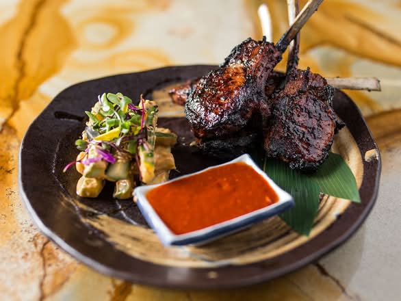 Korean Spiced Lamb Cutlets