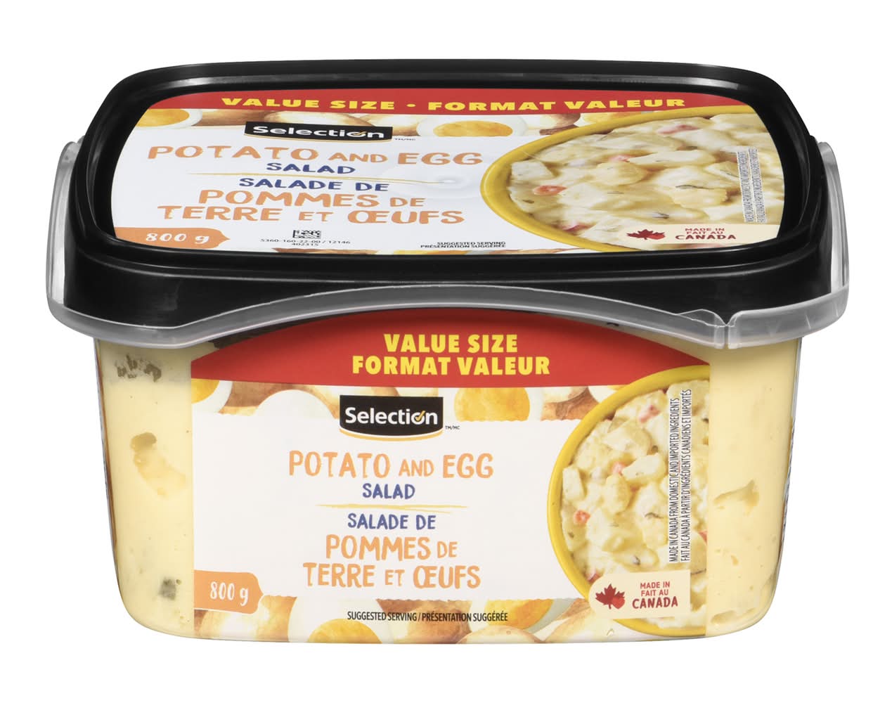 Selection Pommes De Terre Et Ceufs Potato & Egg Salad (800 g)