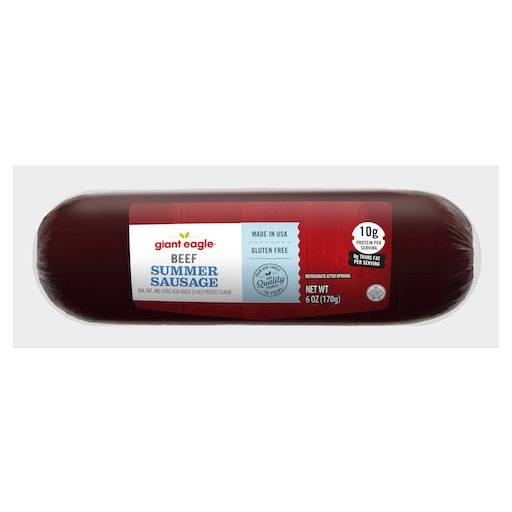 Giant Eagle Summer Sausage, Beef