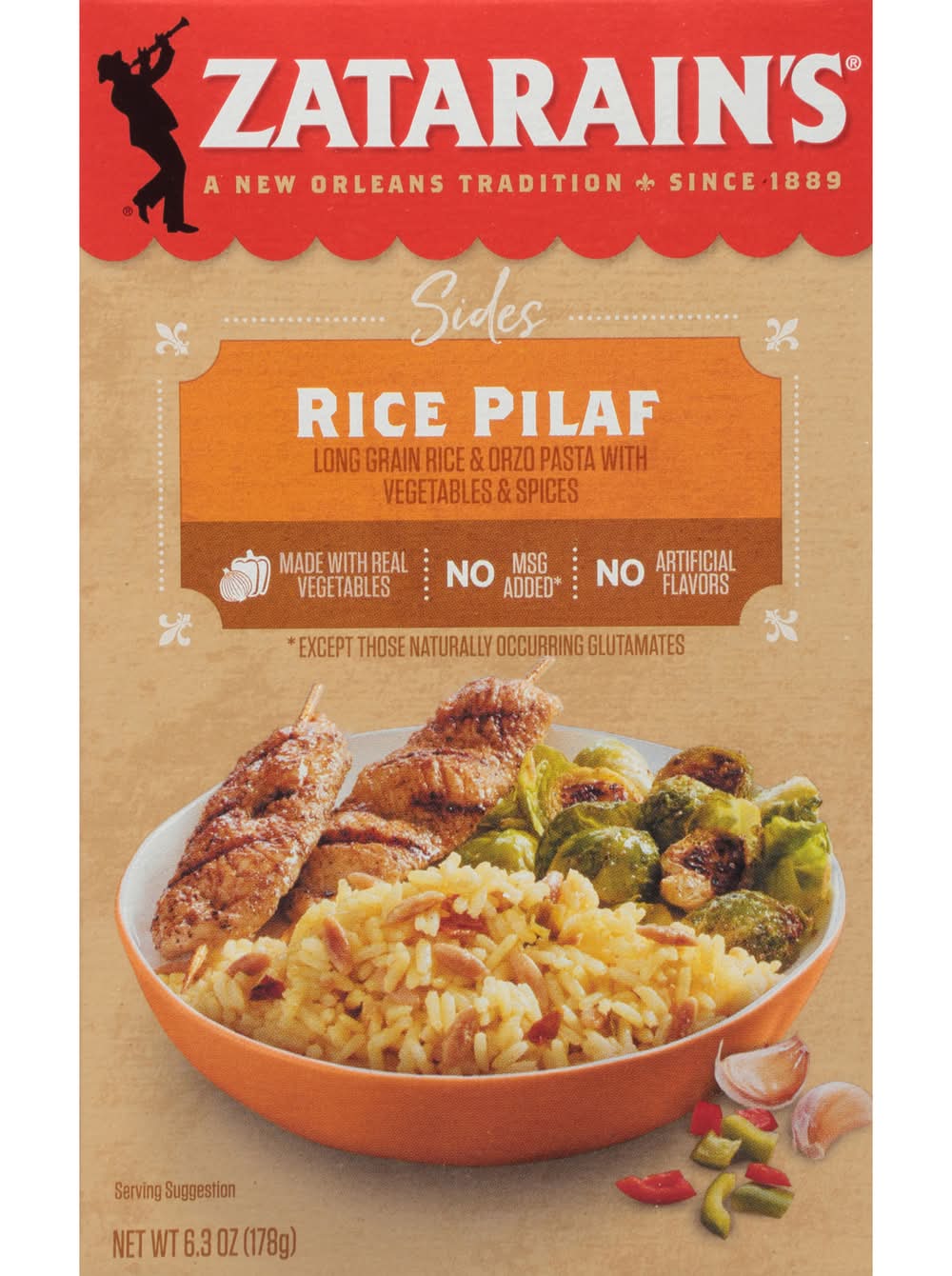 Zatarain's Sides Rice Pilaf (6.3 oz)