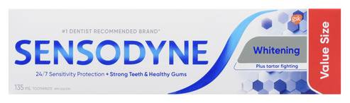Sensodyne Whitening Plus Tartar Fighting Toothpaste (135 ml)