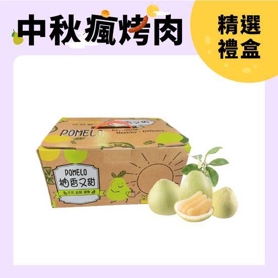 台南麻豆文旦禮盒(5入)2800g±10%