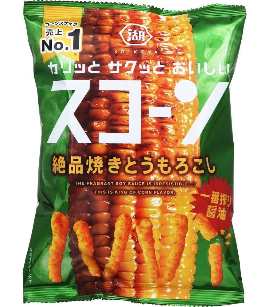 スコーン スナック菓子 - 絶品焼きとうもろこし (73g)