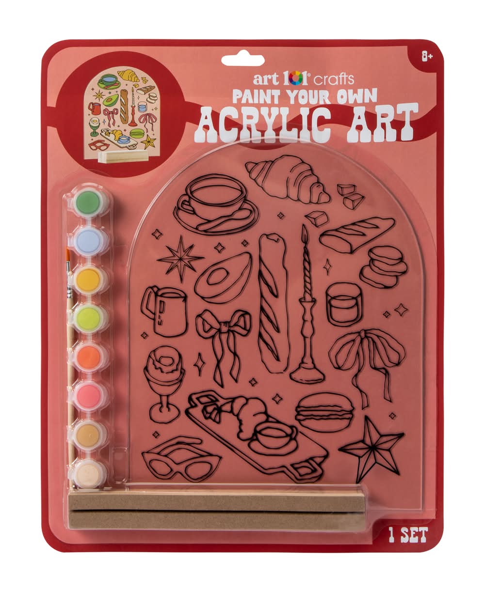 Pre-Printed Acrylic Canvas Dinner