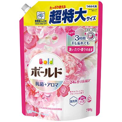 Ｐ＆Ｇ　ボールド　華やかプレミアムブロッサムの香り　詰替　超特大　７８０ｇ